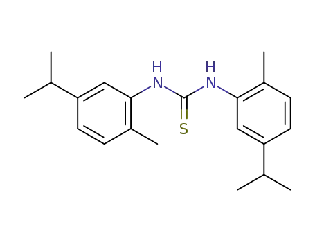 <i>N</i>,<i>N</i>'-bis-(5-isopropyl-2-methyl-phenyl)-thiourea
