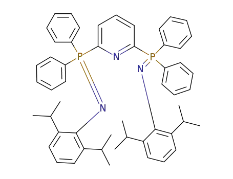 C<sub>5</sub>H<sub>3</sub>N((C<sub>6</sub>H<sub>5</sub>)2PNC<sub>6</sub>H<sub>3</sub>(C<sub>3</sub>H<sub>7</sub>)2)2