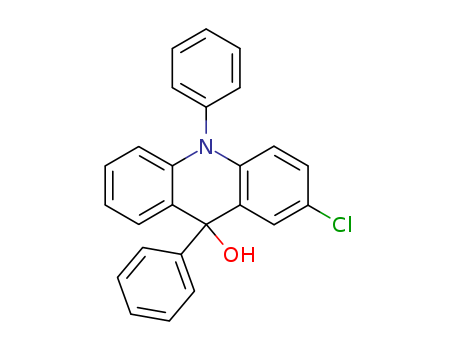 9-Acridinol,2-chloro-9,10-dihydro-9,10-diphenyl- cas  6321-78-4