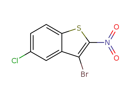 Benzo[b]thiophene, 3-bromo-5-chloro-2-nitro-