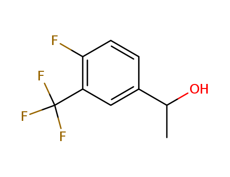 Benzenemethanol,4-fluoro-a-methyl-3-(trifluoromethyl)-