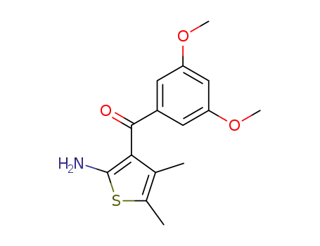 (2-amino-4,5-dimethyl-thiophen-3-yl)-(3,5-dimethoxy-phenyl)-methanone