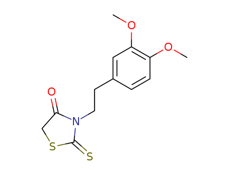 4-Thiazolidinone,3-[2-(3,4-dimethoxyphenyl)ethyl]-2-thioxo- cas  23522-20-5