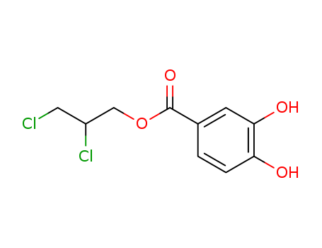 Benzoicacid, 3,4-dihydroxy-, 2,3-dichloropropyl ester cas  5438-43-7