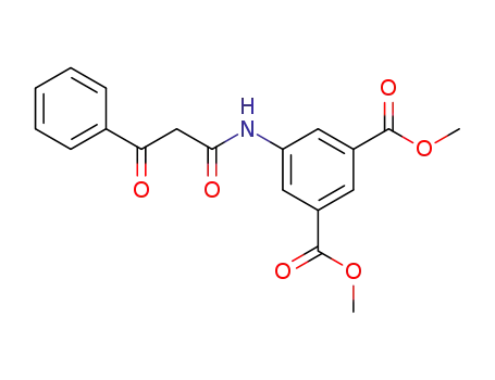 5-(3-oxo-3-phenyl-propionylamino)-isophthalic acid dimethyl ester