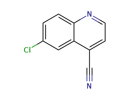 Molecular Structure of 854864-08-7 (Cinchoninonitrile,  6-chloro-  (5CI))