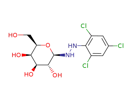 Molecular Structure of 388078-12-4 (N-(β-D-galactopyranosyl)-N'-(2,4,6-trichlorophenyl)hydrazine)