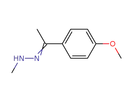 Ethanone, 1-(4-methoxyphenyl)-, methylhydrazone