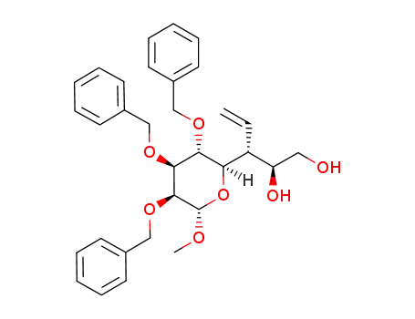 methyl 2,3,4-tri-O-benzyl-6-deoxy-6-vinyl-α-D-manno-D-erythro-octoside