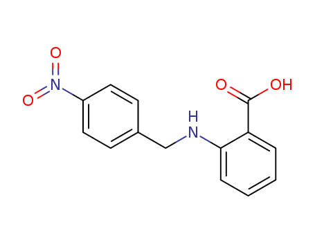 Benzoicacid, 2-[[(4-nitrophenyl)methyl]amino]-