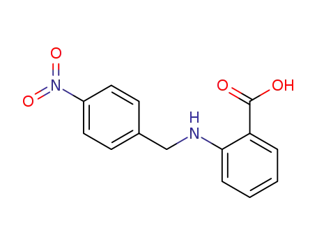Molecular Structure of 42533-65-3 (2-[(4-nitrobenzyl)amino]benzoic acid)