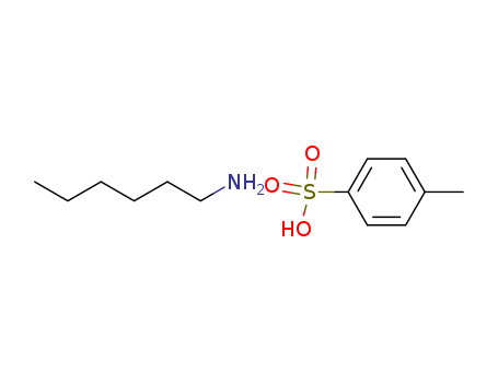 Molecular Structure of 107035-91-6 (1-Hexanamine, 4-methylbenzenesulfonate)