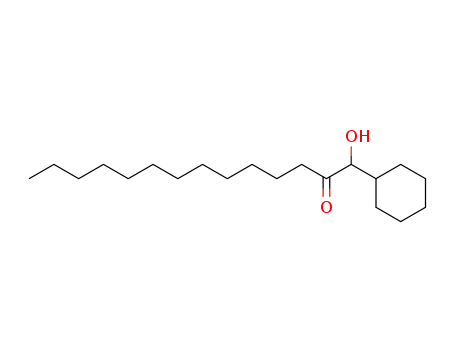 Molecular Structure of 88522-70-7 (2-Tetradecanone, 1-cyclohexyl-1-hydroxy-)