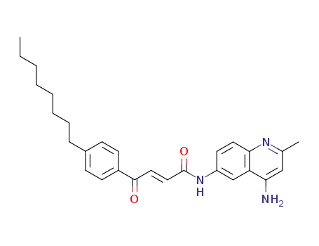4-(4-octyl-phenyl)-4-oxo-<i>trans</i>-crotonic acid-(4-amino-2-methyl-[6]quinolylamide)