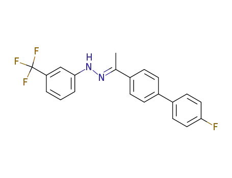 <i>N</i>-[1-(4'-fluoro-biphenyl-4-yl)-ethylidene]-<i>N</i>'-(3-trifluoromethyl-phenyl)-hydrazine