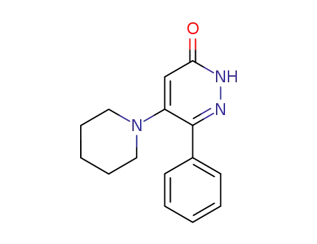 6-PHENYL-5-PIPERIDINO-3(2H)-PYRIDAZINONE