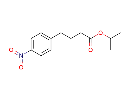 Molecular Structure of 94086-76-7 (isopropyl 4-(4-nitrophenyl)butyrate)