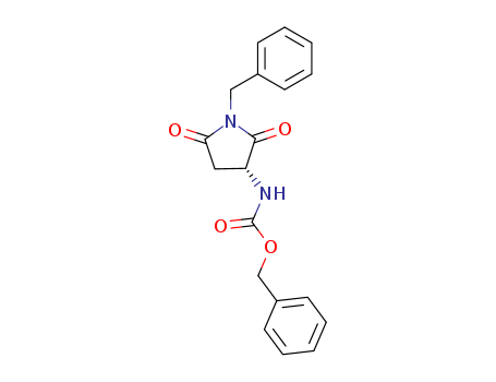 benzyl N-(1-benzyl-2,5-dioxopyrrolidin-3-yl)carbamate