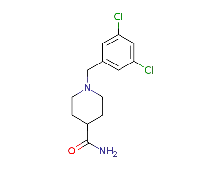 1-(3,5-dichloro-benzyl)-piperidine-4-carboxylic acid amide