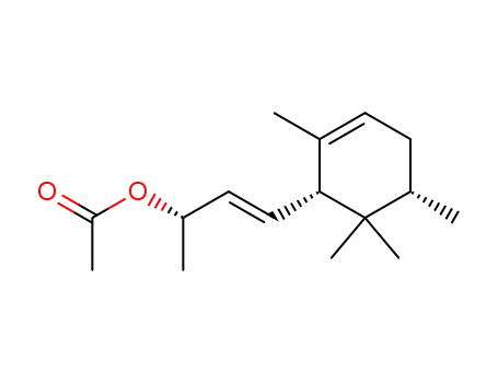 (2S,3E)-4-[(1R,5S)-2,5,6,6-tetramethylcyclohex-2-en-1-yl]but-3-en-2-ol acetate