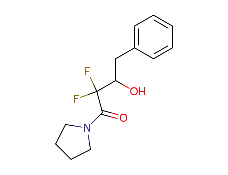 N-(2,2-difluoro-3-hydroxy-4-phenylbutanoyl)pyrrolidine