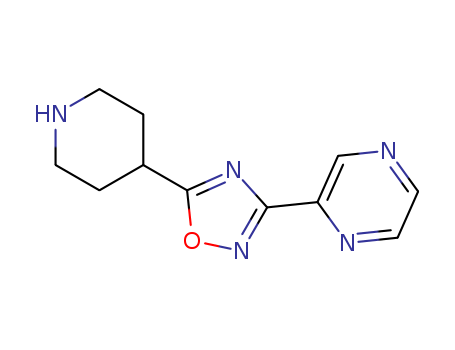 2-(5-PIPERIDIN-4-YL-1,2,4-OXADIAZOL-3-YL)PYRAZINE
