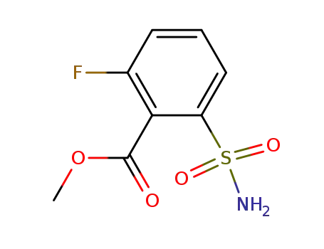 2-fluoro-6-sulfamoyl-benzoic acid methyl ester