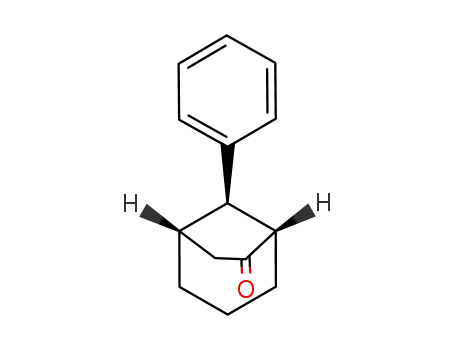 Molecular Structure of 848356-22-9 (Bicyclo[3.2.1]octan-6-one, 8-phenyl-, (1R,5R,8S)-rel- (9CI))