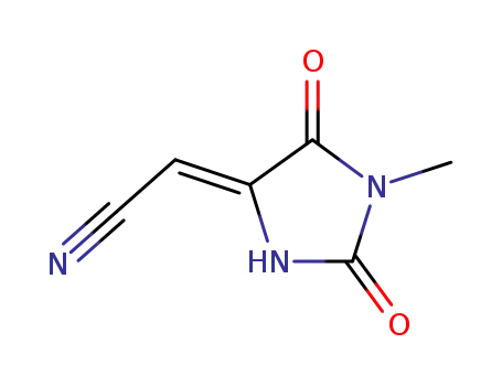 (2Z)-2-(1-methyl-2,5-dioxoimidazolidin-4-ylidene)acetonitrile