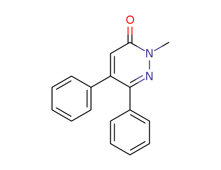 3(2H)-Pyridazinone, 2-methyl-5,6-diphenyl-