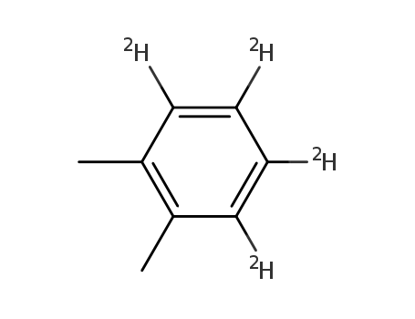 Molecular Structure of 62367-40-2 (o-Xylene-d4)
