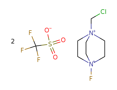 1-CHLOROMETHYL-4-FLUORO-1,4-DIAZONIABICYCLO[2.2.2]OCTANE BIS(TRIFLUOROMETHANESULFONATE)