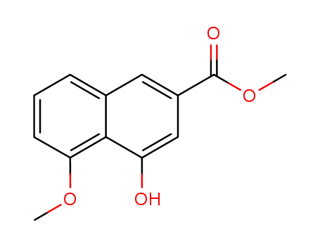 methyl 4-hydroxy-5-methoxy-naphthalene-2-carboxylate