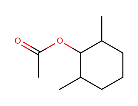 Molecular Structure of 19860-52-7 (Cyclohexanol, 2,6-dimethyl-, acetate)