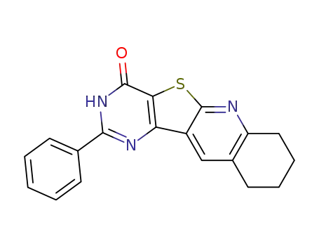 2-phenyl-7,8,9,10-tetrahydropyrimido[4',5':4,5]thieno[2,3-b]quinoline-4(3H)-one
