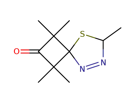 2',5'-dihydro-2,2,4,4,5'-pentamethylspiro[cyclobutane-3,2'-(1,3,4)-thiadiazole]-1-one