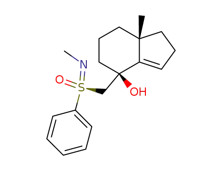 (4S,7aR)-7a-methyl-4-[(N-methyl-S-phenylsulfimidoyl)methyl]-2,4,6,7,7a-hexahydro-1H-inden-4-ol