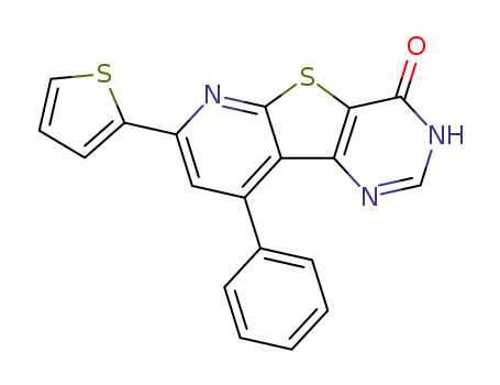 9-phenyl-7-(2-thienyl)pyrido[3',2':4,5]thieno[3,2-d]pyrimidine-4(3H)-one