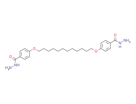 Benzoic acid, 4,4'-[1,12-dodecanediylbis(oxy)]bis-, dihydrazide