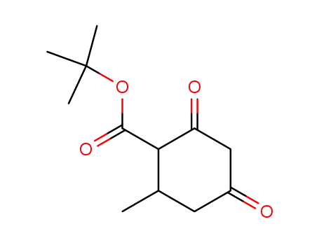 tert-butyl 6-methyl-2,4-dioxocyclohexane-1-carboxylate