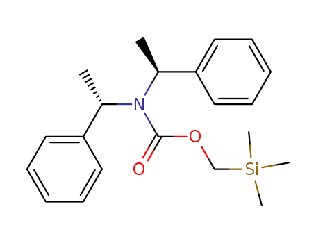 (S,S)-(-)-(trimethylsilyl)methyl N,N-bis(1-phenylethyl)carbamate