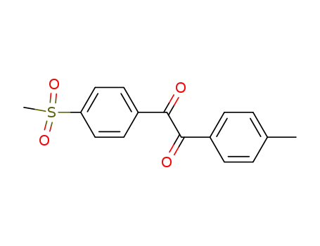 1-(4-methanesulfonyl-phenyl)-2-<i>p</i>-tolyl-ethane-1,2-dione
