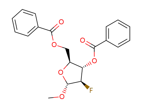 1-O-methyl-2-deoxy-2-fluoro-3,5-di-O-benzoyl-L-arabinofuranoside
