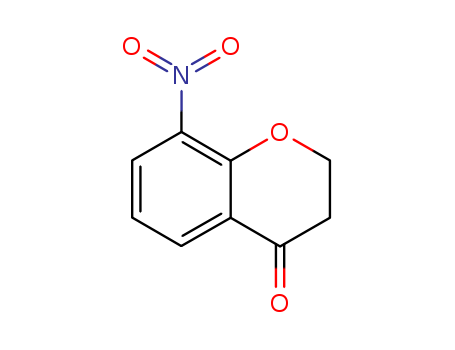 4H-1-Benzopyran-4-one,2,3-dihydro-8-nitro-
