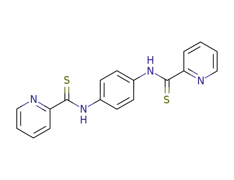 Molecular Structure of 5556-93-4 (N,N'-(1,4-phenylene)bis(pyridine-2-thiocarboxamide))