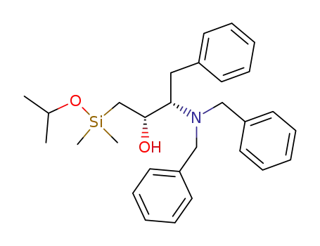 (2S,3S)-3-N,N-dibenzylamino-1-isopropoxydimethylsilyl-4-phenylbutan-2-ol