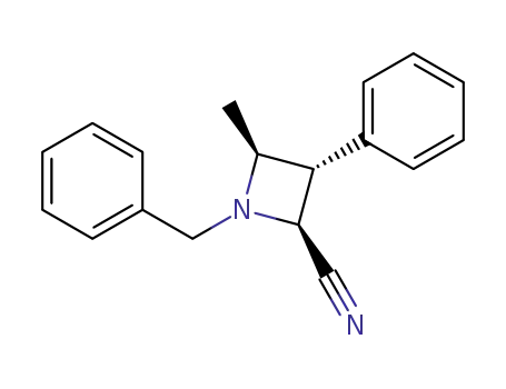 (2S,3S,4S)-1-benzyl-4-methyl-3-phenylazetidine-2-carbonitrile