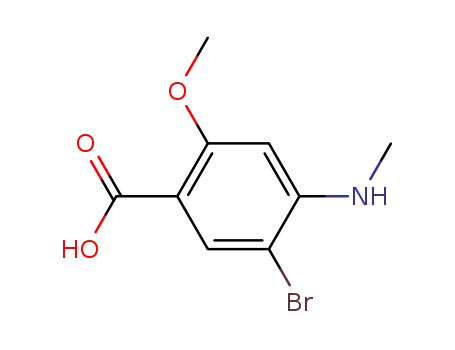 5-bromo-2-methoxy-4-methylaminobenzoic acid