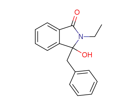 2-ethyl-3-benzyl-3-hydroxy-isoindolin-1-one