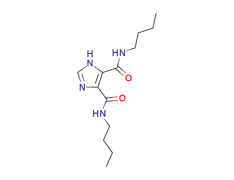 Molecular Structure of 62254-97-1 (1H-Imidazole-4,5-dicarboxamide, N,N'-dibutyl-)